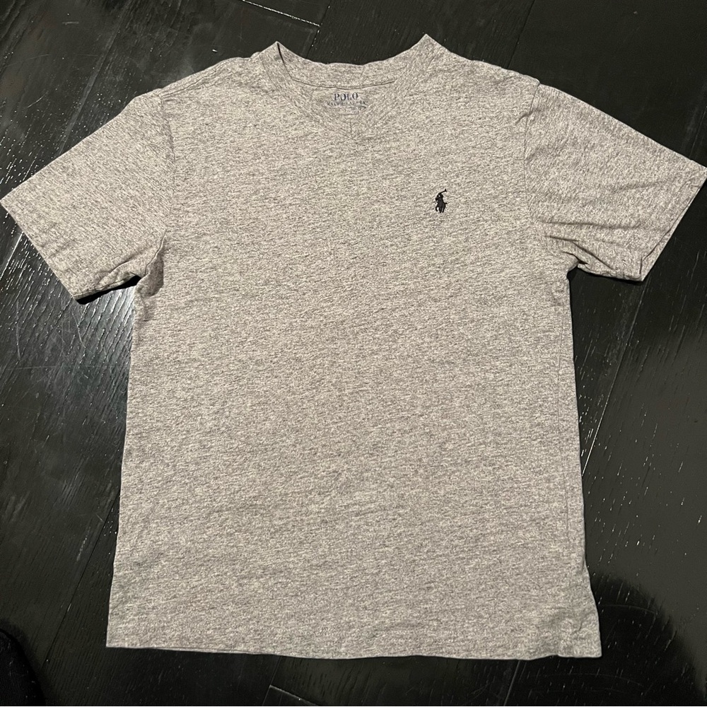 Polo by Ralph Lauren Heather Gray Short Sleeve Tee medium